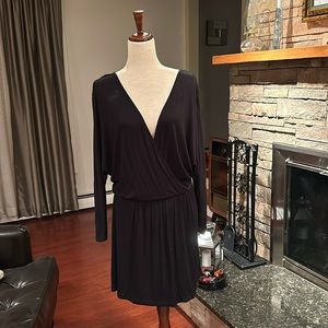 Bar III Black Dolman Sleeve Dress size S